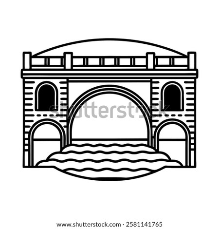 Similar – Image, Stock Photo archway Arched bridge