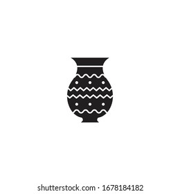 Historical artifact vase vector drawing