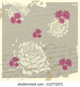 Historical background with copy space