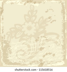 Historical background with copy space