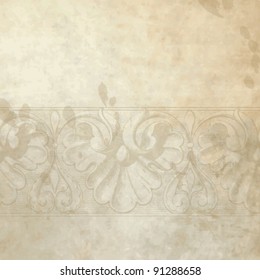 Plano de fundo histórico com espaço de cópia