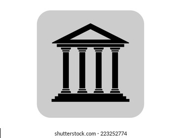 Historical building icon