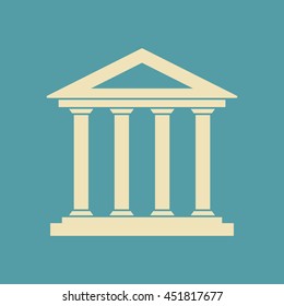 Historical building icon 