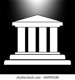 Historical building vector architecture