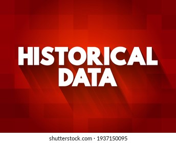 Historischer Datentext-Zitat, Concept-Hintergrund