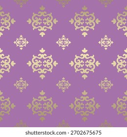 Historical floral seamless pattern background design
