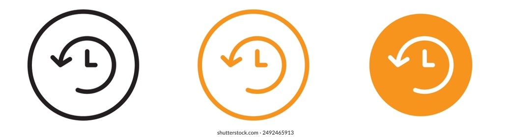 Historical History Icon for Educational and Research Graphics Essential for Representing Historical Events and Research Studies