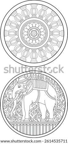 historical icon Archeology icon set. Includes ancient coin, ancient scroll, fossil, megalith, pickaxe, and More. Outline icons vector collection.