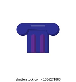 historical icon vector flat design