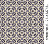 Historical Tile Pattern, Blue and Beige, Europe around 1900. Seamless Pattern, Vector, Scalable, Customizable. True to Scale.