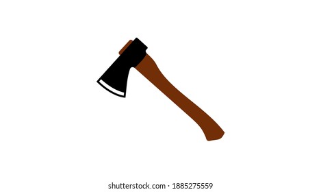 icono vectorial histórico de hacha vectorial antiguo 