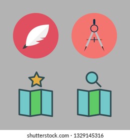 historical vector icon set