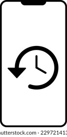 history arrow reload loading refresh Outline
