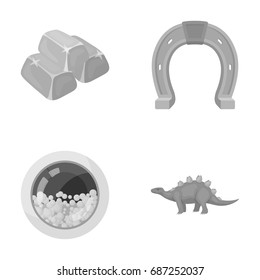 history, business, hygiene and other web icon in monochrome style.prehistoric, herbivore machinery, icons in set collection.