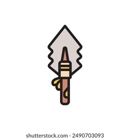 History Dagger Icon Vector Illustration