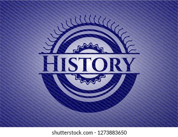 History Denim Background