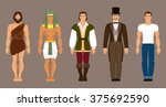 The history and evolution of mankind. The primitive man, ancient Egypt, medieval, modern man