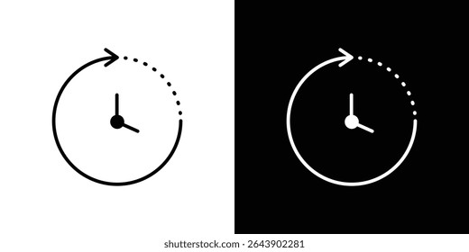 History icon Graphic vector set for ui design