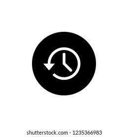 History icon. History line icon