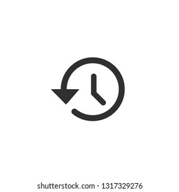 History icon in simple design