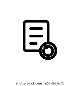 History Icon for Time and Activity Record