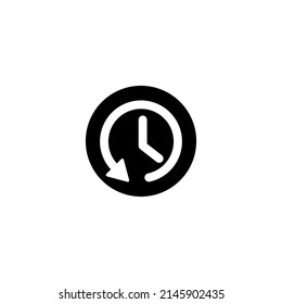 history icon vector design templates white on background
