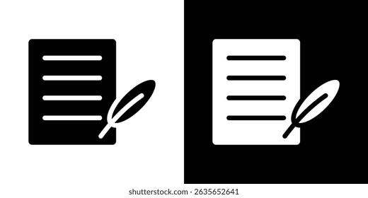 History icon Vector in flat style. Collection silhouettes