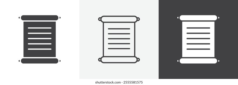 History icon vector set for ui designs