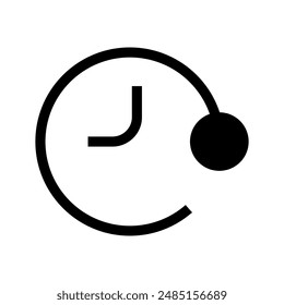 Icono de historia Ilustración de diseño de símbolo de Vector