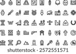 History icons High-Quality Vector Icons Collection with Editable Stroke. Ideal for Professional and Creative Projects.