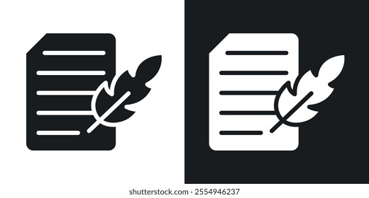 History icons in solid black and white colors