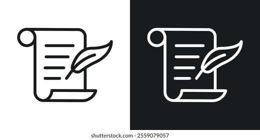 History icons. vector set in black colors