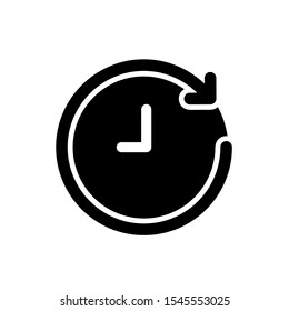History icon,vector illustration. Flat design style. vector history icon illustration isolated on White background, history icon Eps10. history icons graphic design vector symbols.