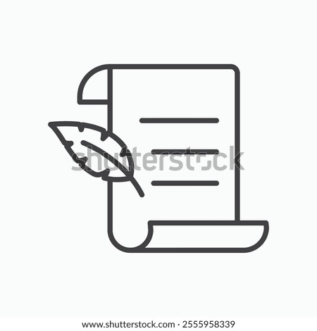 History isolated icon. vector illustration.