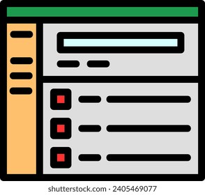 History Line Filled Vector Icon Design