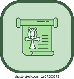 History Line vector Icon Design