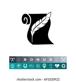 History simple icon