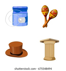 history, tourism, textiles and other web icon in cartoon style.architecture, plaster, concrete, icons in set collection.