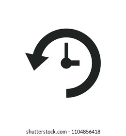history vector icon