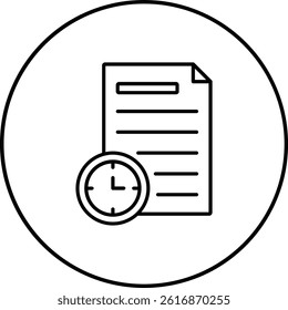 History vector icon. Can be used for printing, mobile and web applications.