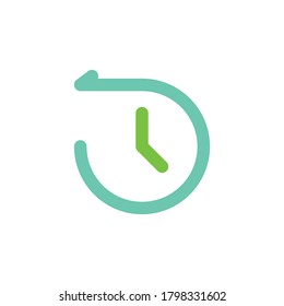 history vector icon logo design