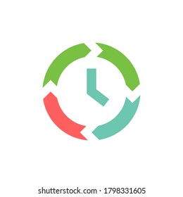 history vector icon logo design