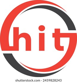 HIT Construcción logo diseño Plantilla