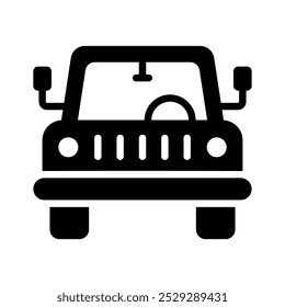 Hit the trail with our Jeep Vector Icon! Perfect for adventure-themed designs and off-road enthusiasts.