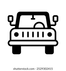 Hit the trail with our Jeep Vector Icon! Perfect for adventure-themed designs and off-road enthusiasts.