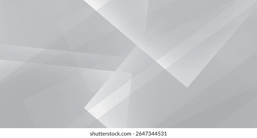 hite abstract geometric background. Vector illustration