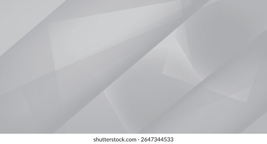 hite abstract geometric background. Vector illustration