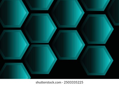 Diseño de fondo de alta tecnología. El concepto de ingeniería química, investigación genética, tecnologías innovadoras. Fondo hexagonal.