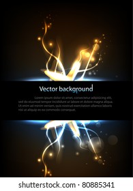 Hi-Tech background with place for your text. Vector illustration.