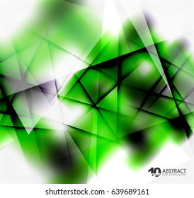 Hi-tech or business futuristic blurred template, blurred colors with shadow